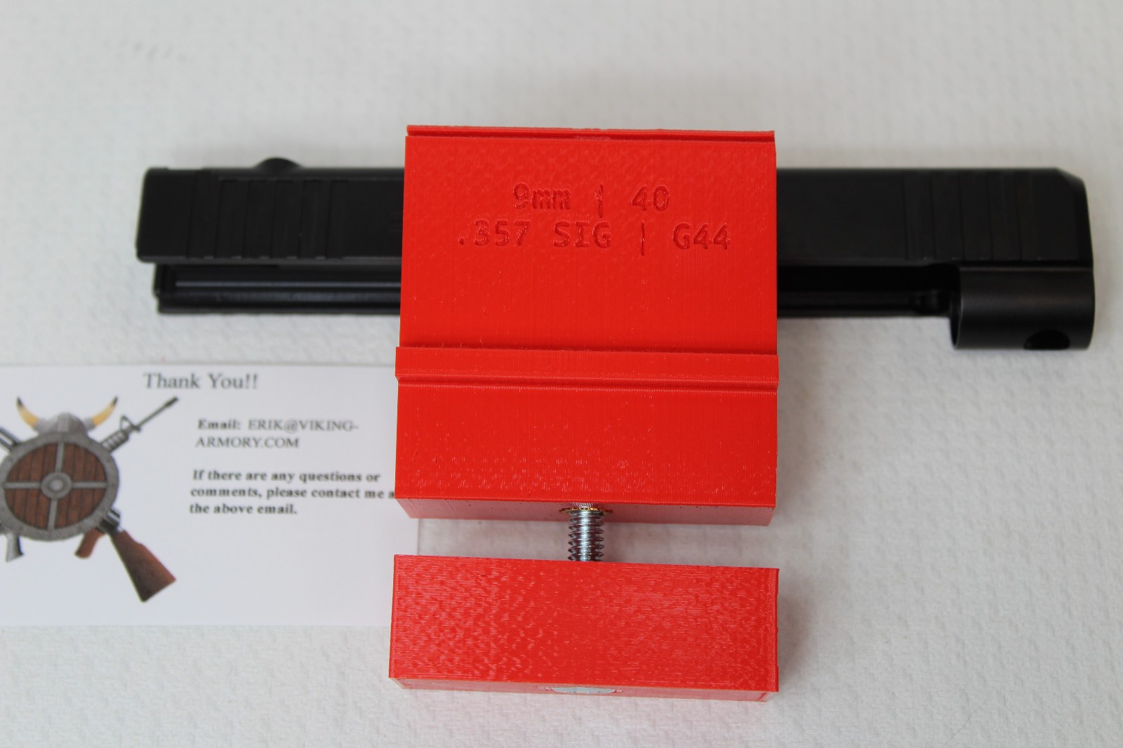 Glock 19 | 17 | 22 and more! Slide Vise Block - 3D Printed (Read Description)