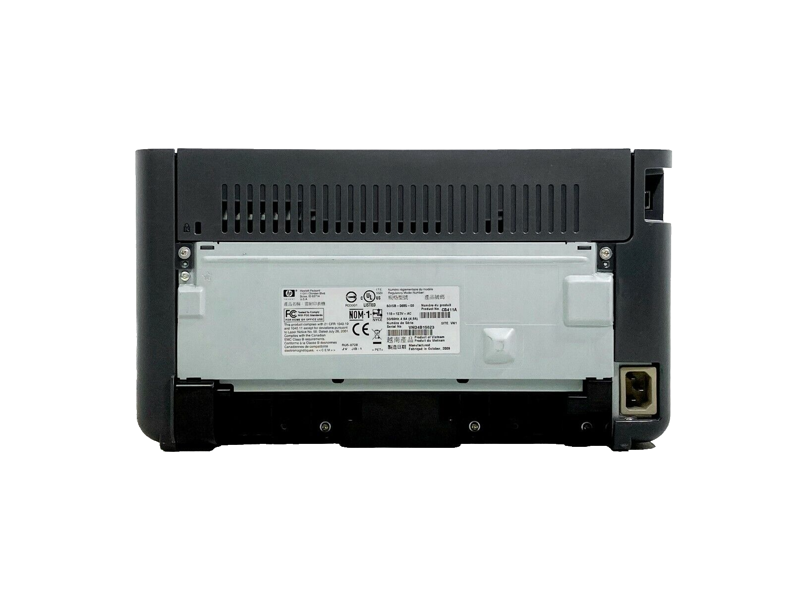 HP LaserJet P1006 Workgroup Laser Printer CB411A