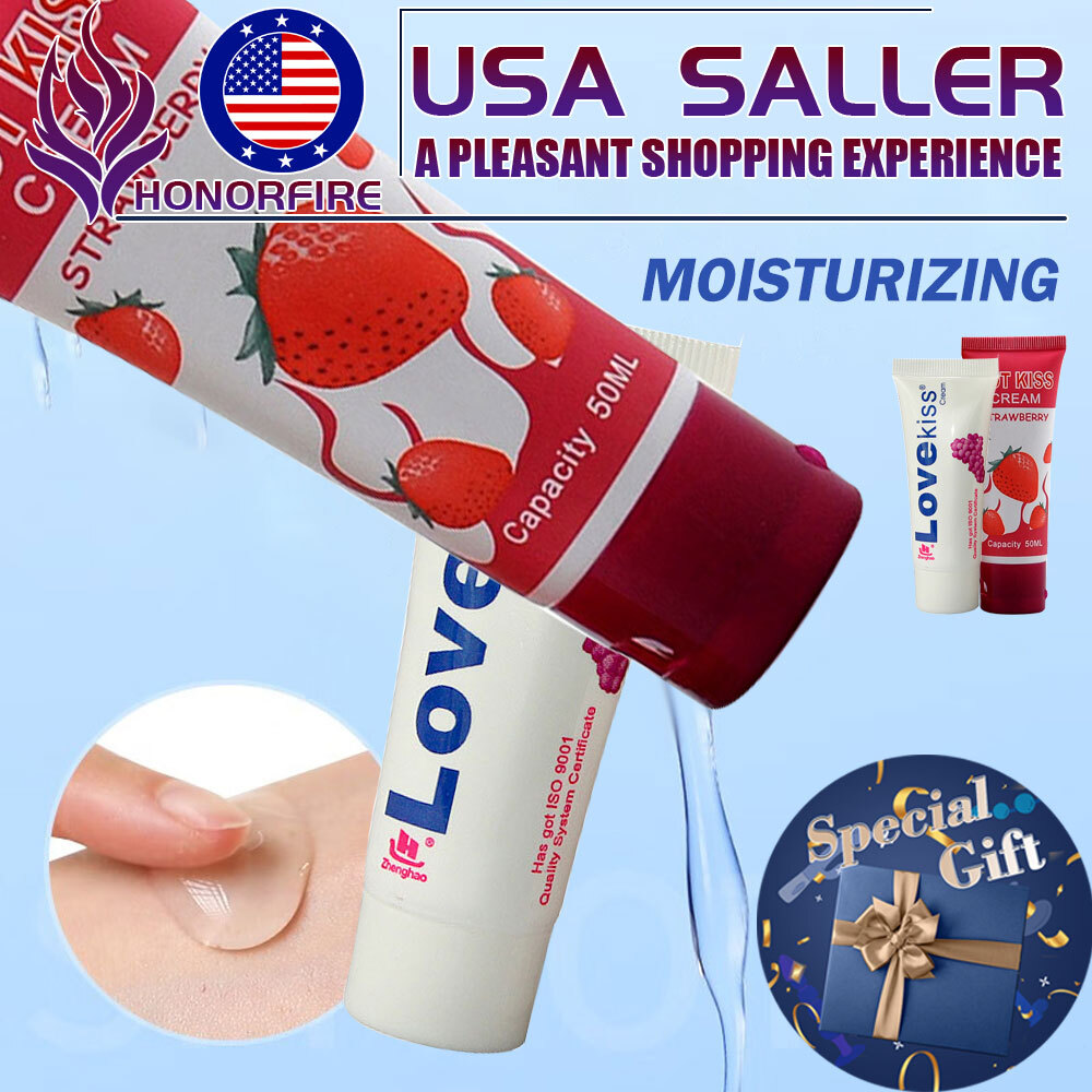 Adult Edible Fruit Flavor Lubricant Lube Edible Oral Gel Sex-Sexual-Massage Oil