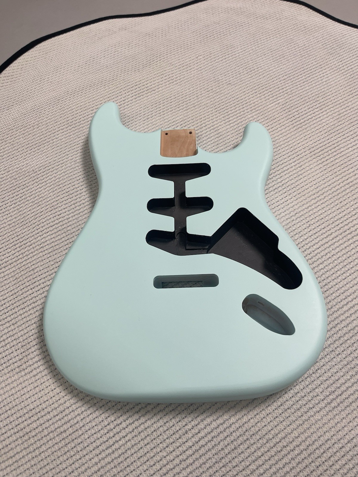 Sonic Blue Nitrocellulose lacquer Guitar Body Alder Wood Single Single Single