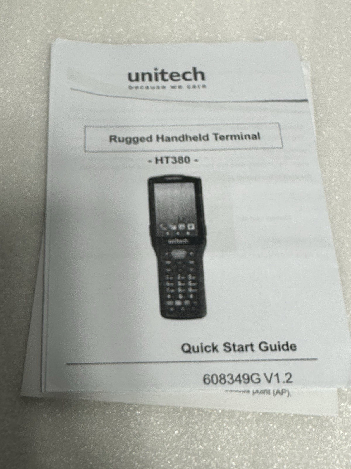 Unitech HT380 Rugged Handheld Bluetooth- OPEN BOX- FREE SHIP
