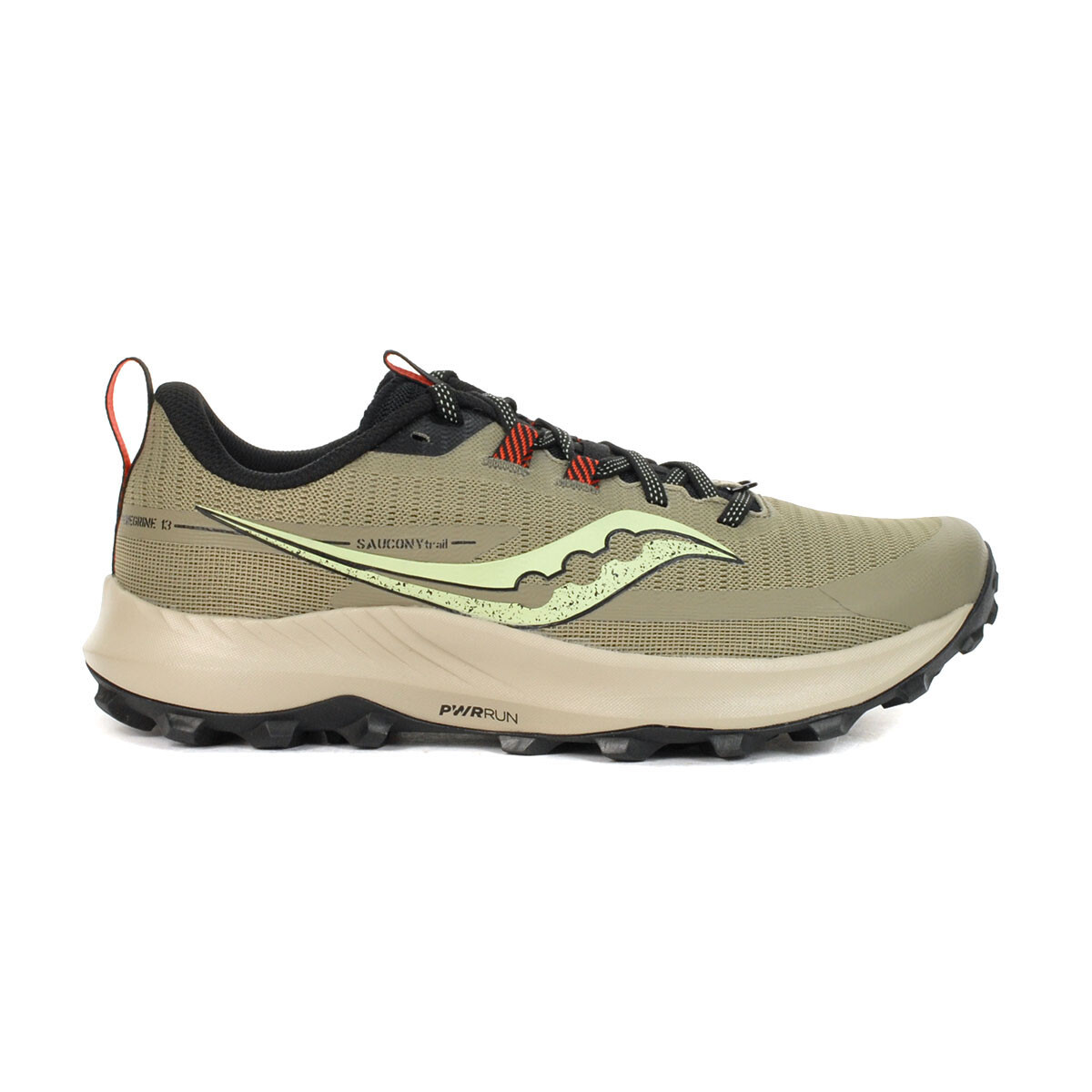 Saucony Men's Peregrine 13 Coffee/Black Trail Running Shoes S20838-31