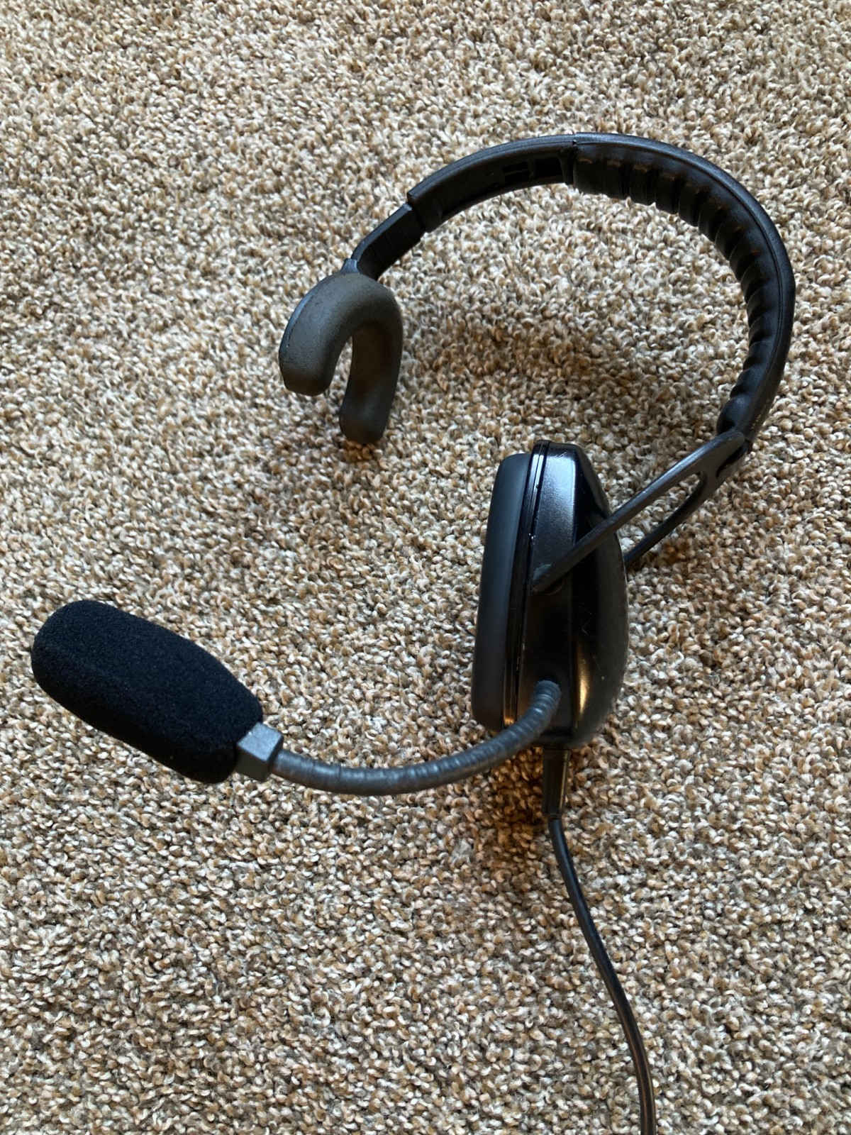 Portacom H-200S Headset (Single Muff)