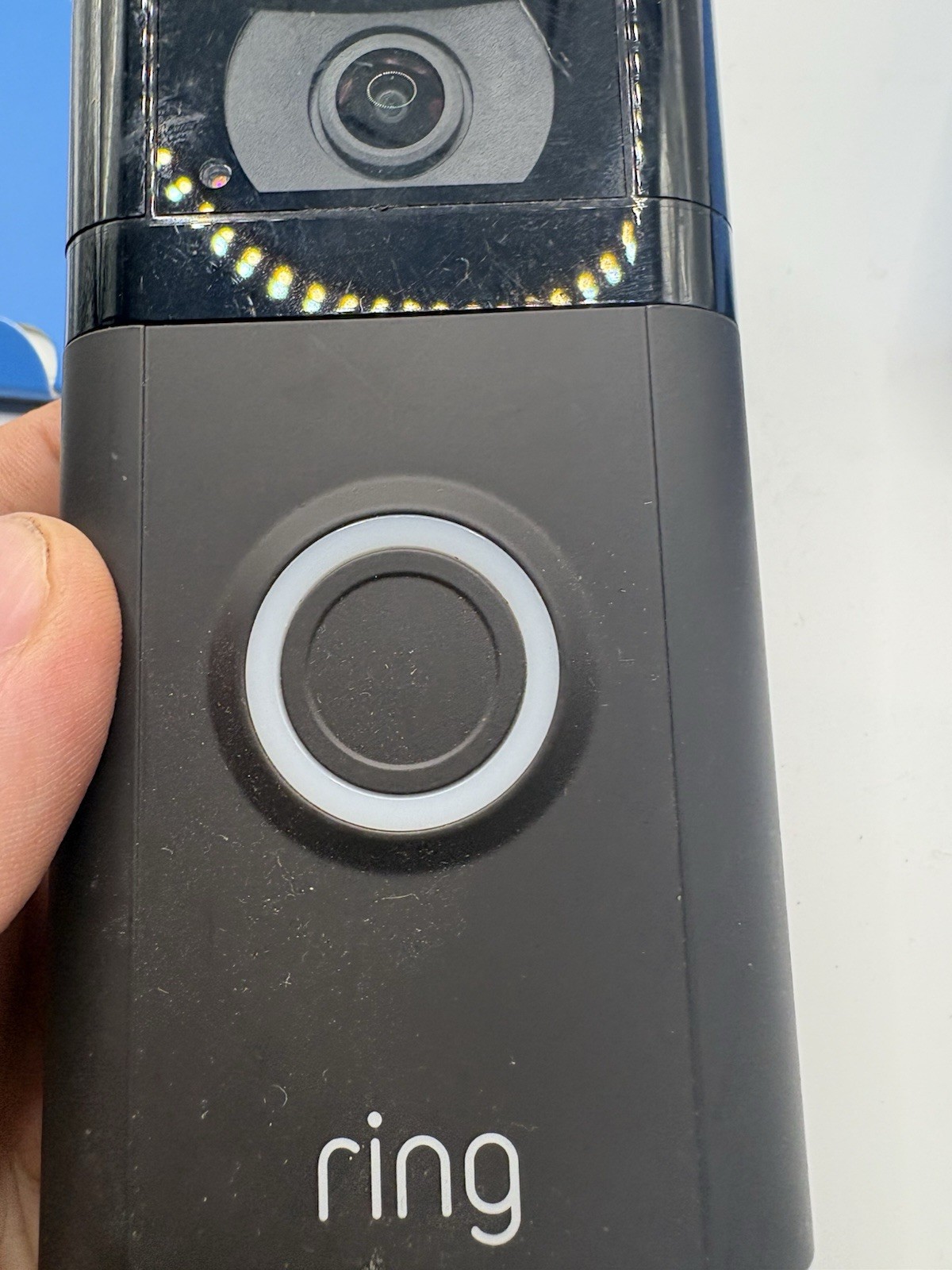 Ring Doorbell Camera little crack on screen