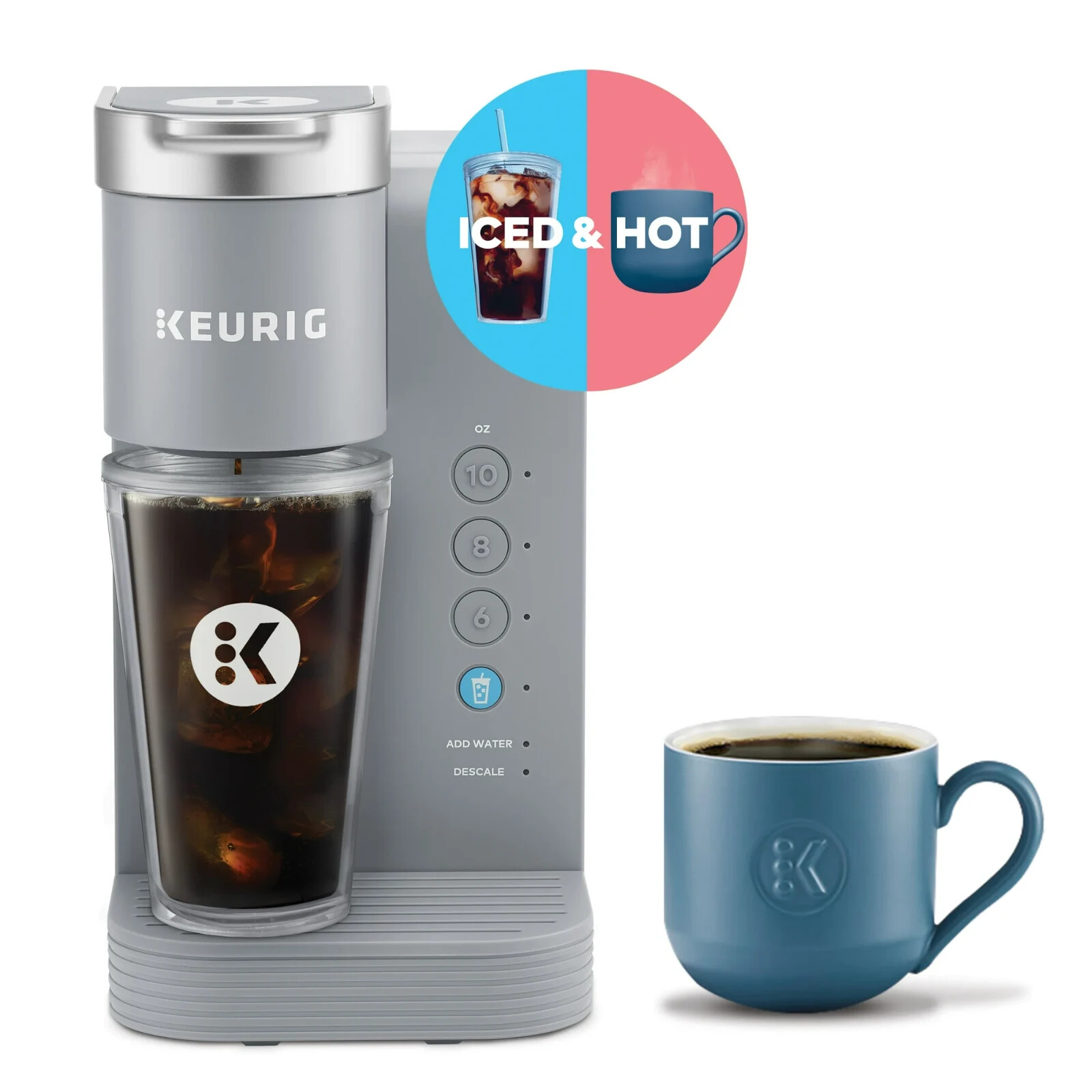 Keurig K-Express Plus Essentials Single-Serve  Coffee Maker - 5000373321 (Gray)