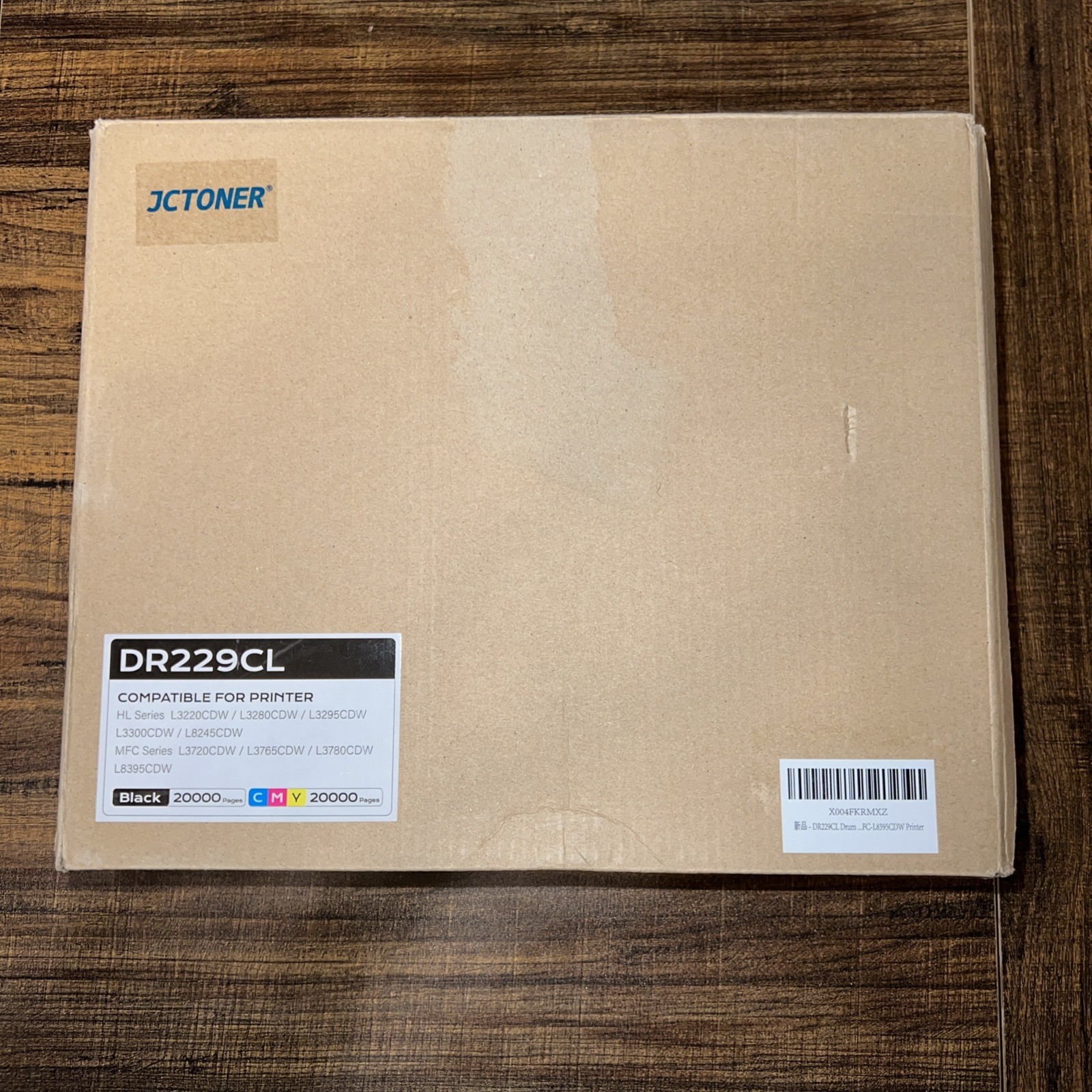 DR229CL Drum Unit Set Compatible Brother HL-L3220CDW L3280CDW Open Box