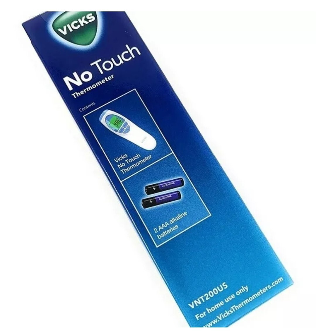3-in-1 NO-TOUCH Thermometer -Vicks - New In Box - For Children/Adults.