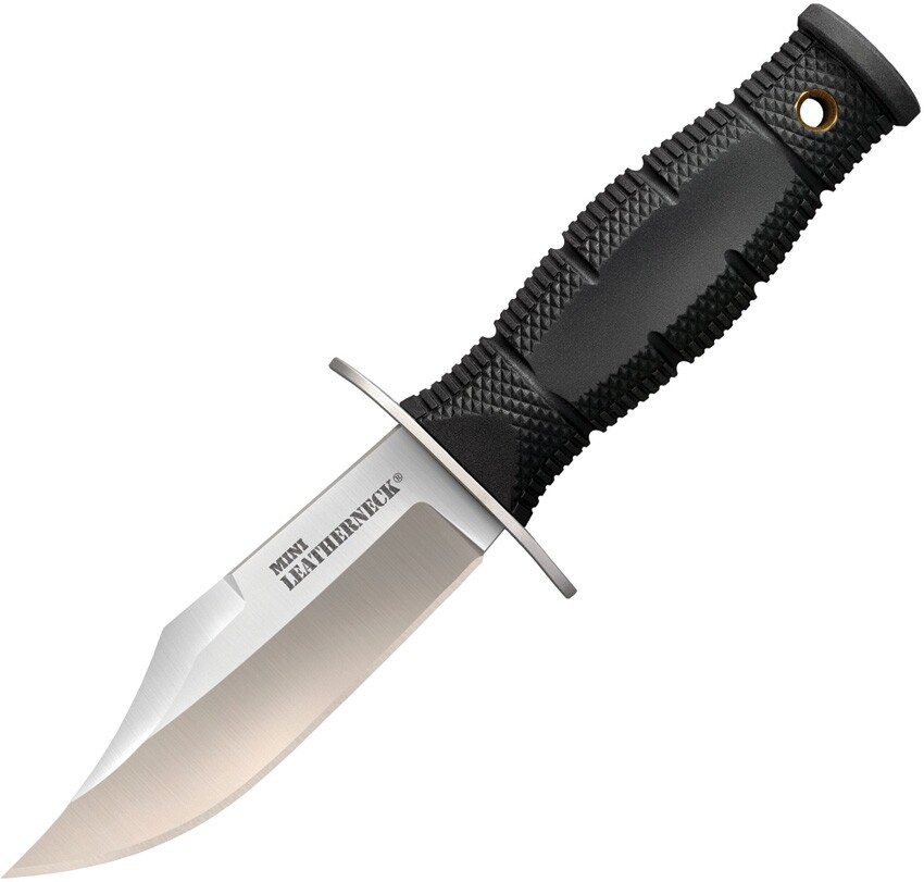 Cold Steel Mini Leatherneck Kray-Ex Clip Point 8Cr13MoV Fixed Blade Knife Sheath