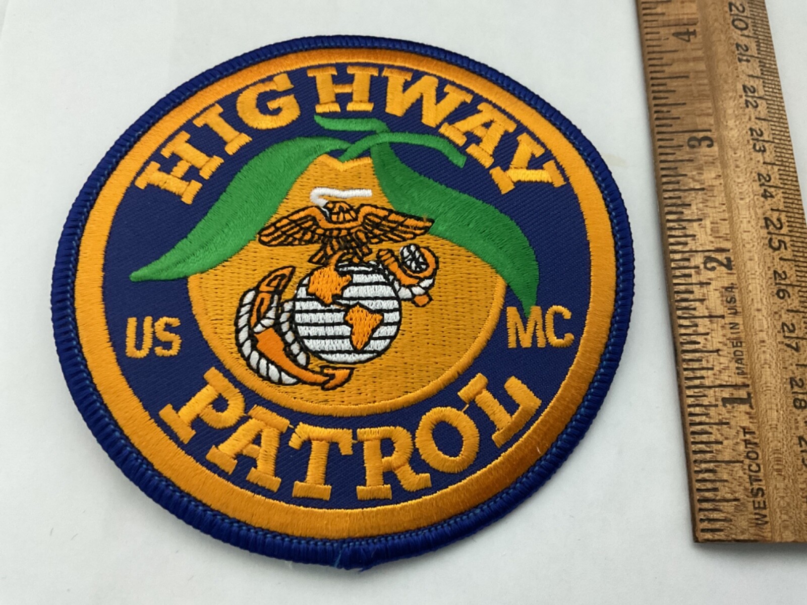 Florida Highway Patrol USMC collectable patch new full size