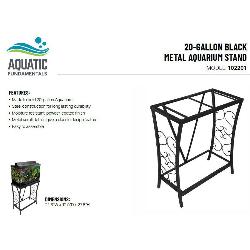 20 Gallon Metal Aquarium Stand