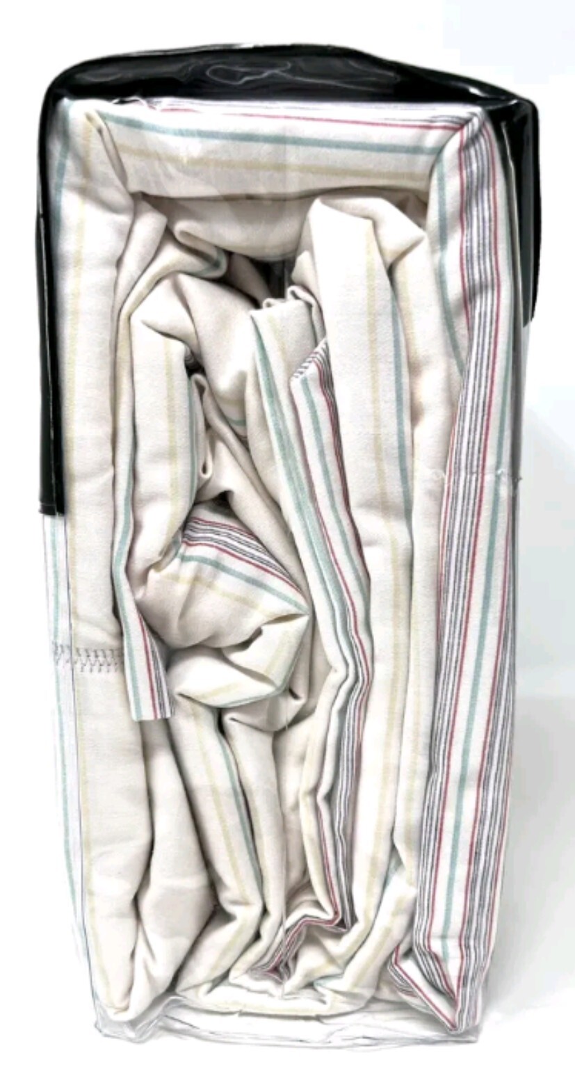 Brand New Ralph Lauren 4pc Queen Sheet Set Stripe