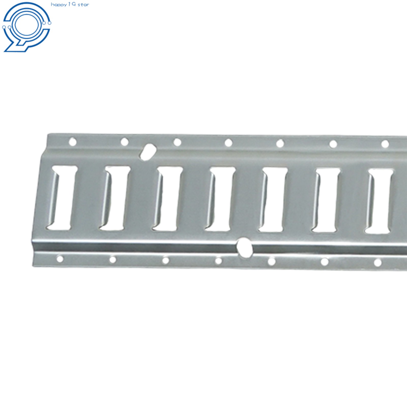 Steel E Track Tie-Down Rail Kit 2× 5' E Track Rails 12’ 16’ 20’ Ratchet Straps