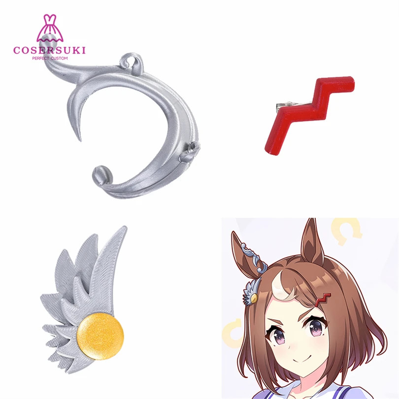 Uma Musume Tsurumaru Tsuyoshi Cosplay Headwear 3D Printing Hair Accessories