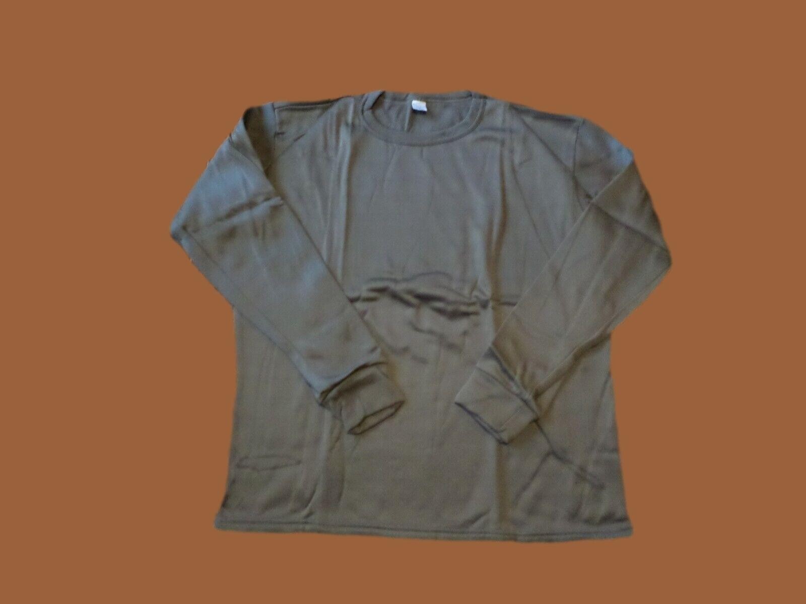 POLYPROPYLENE EXTREME COLD WEATHER SHIRT MEDIUM U.S.A MADE CREWNECK ECWCS