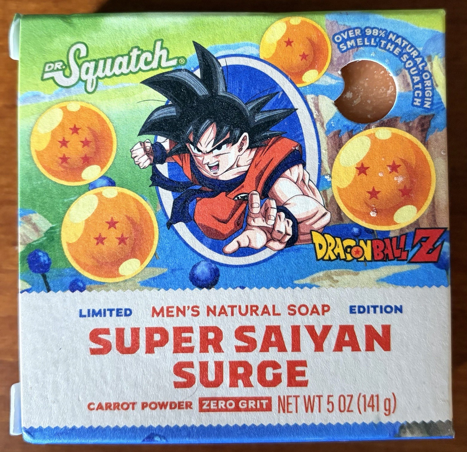 Dragon Ball Z - Final Flash Fresh & Super Saiyan Surge - 2 Pack Soap Dr Squatch