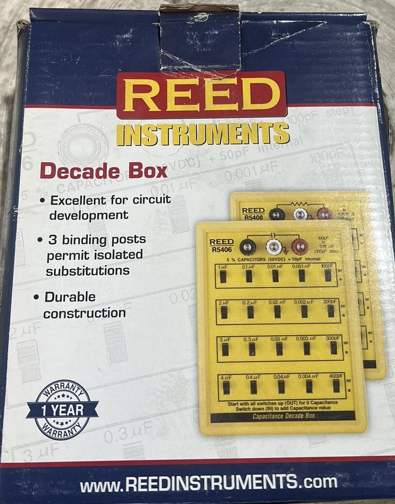 REED Instruments R5408 Resistance Decade Box