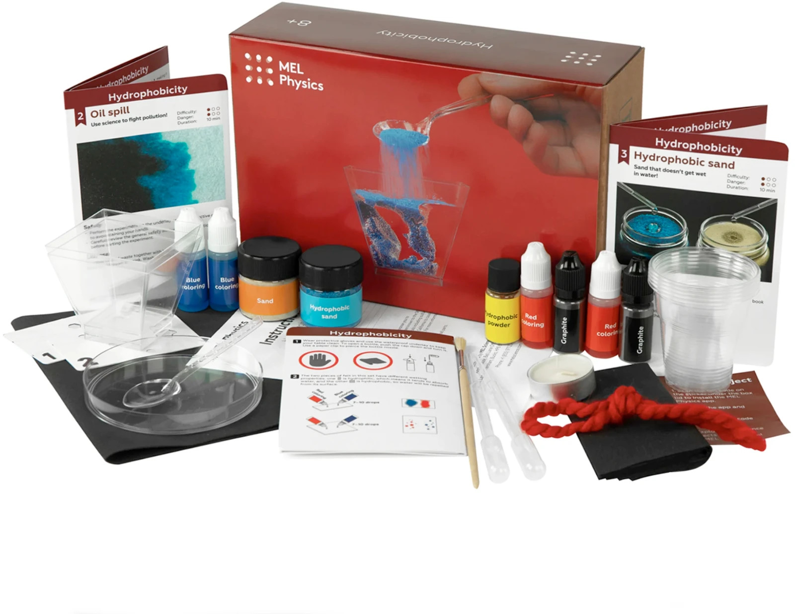 [NEW/SEALED] MEL Science Physics HYDROPHOBICITY Kit (8+)