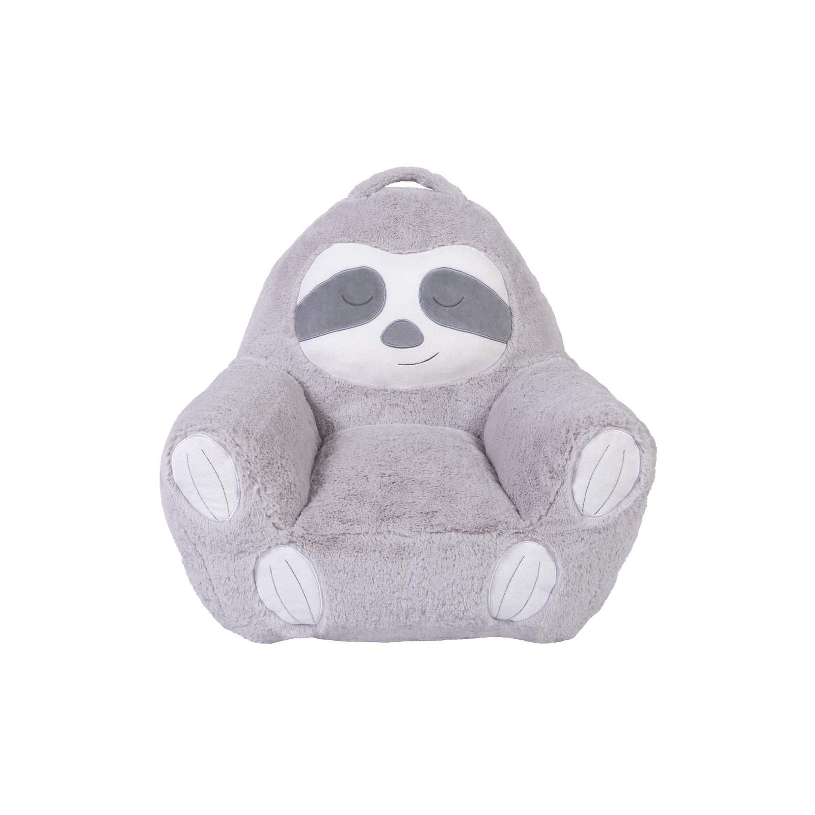 Sloth Toddler Chair Plush Character Kids Chair Comfy Pillow Chair for Boys and G