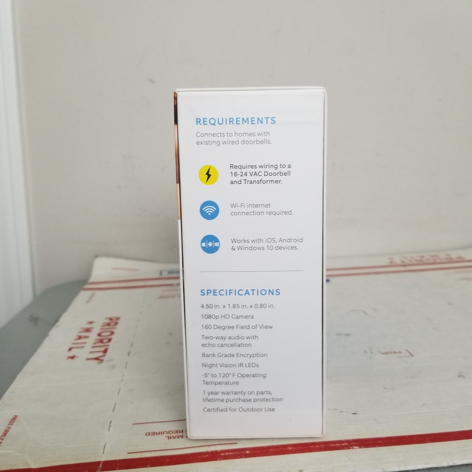 Ring Video Doorbell Pro New Open Box