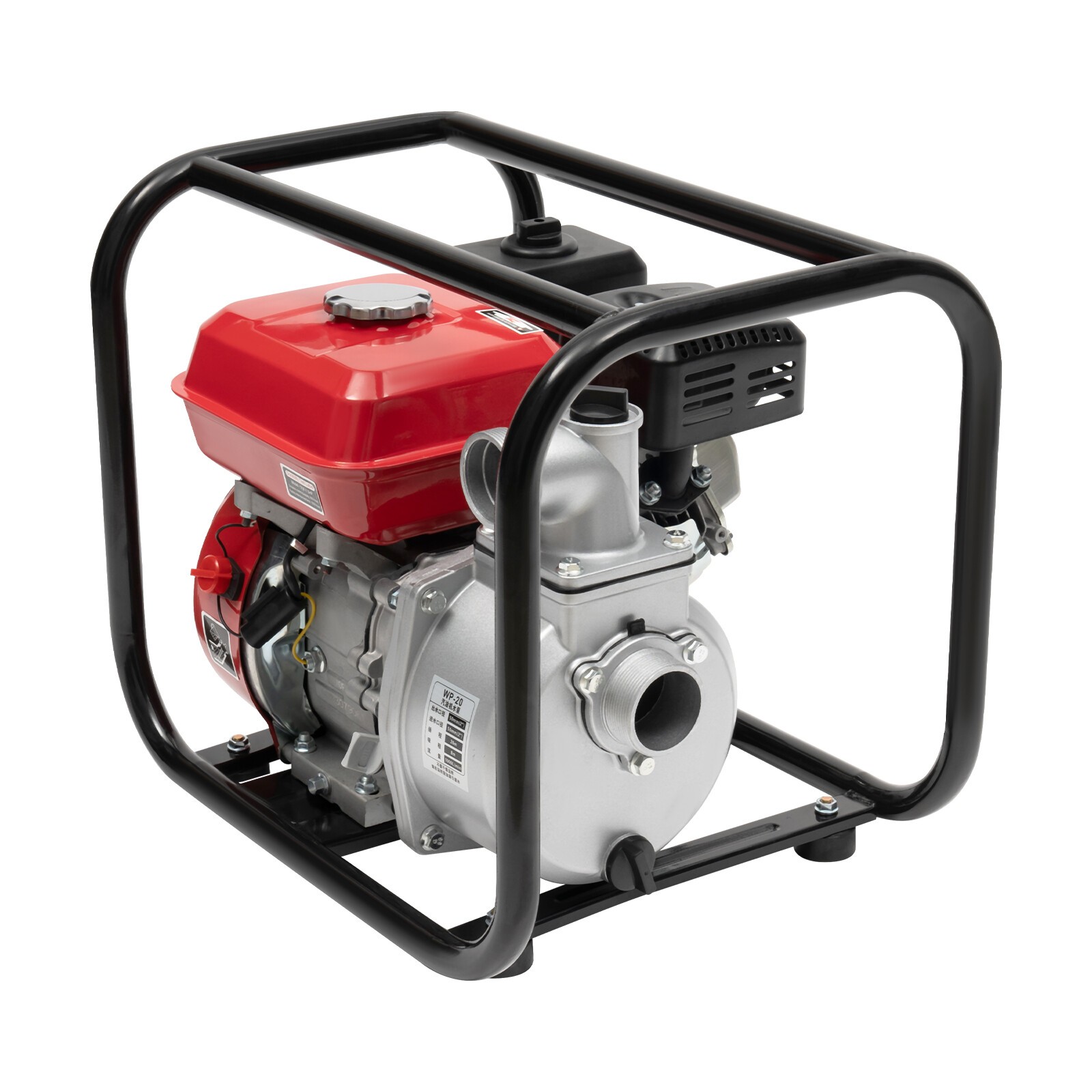 7.5 HP 2" 212CC Portable Semi-Trash Water Pump Gasoline Water Pump Gas-Powered