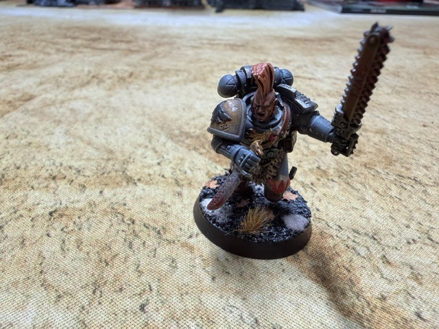 Games Workshop Deathwatch Space Wolves Drenn Redblade