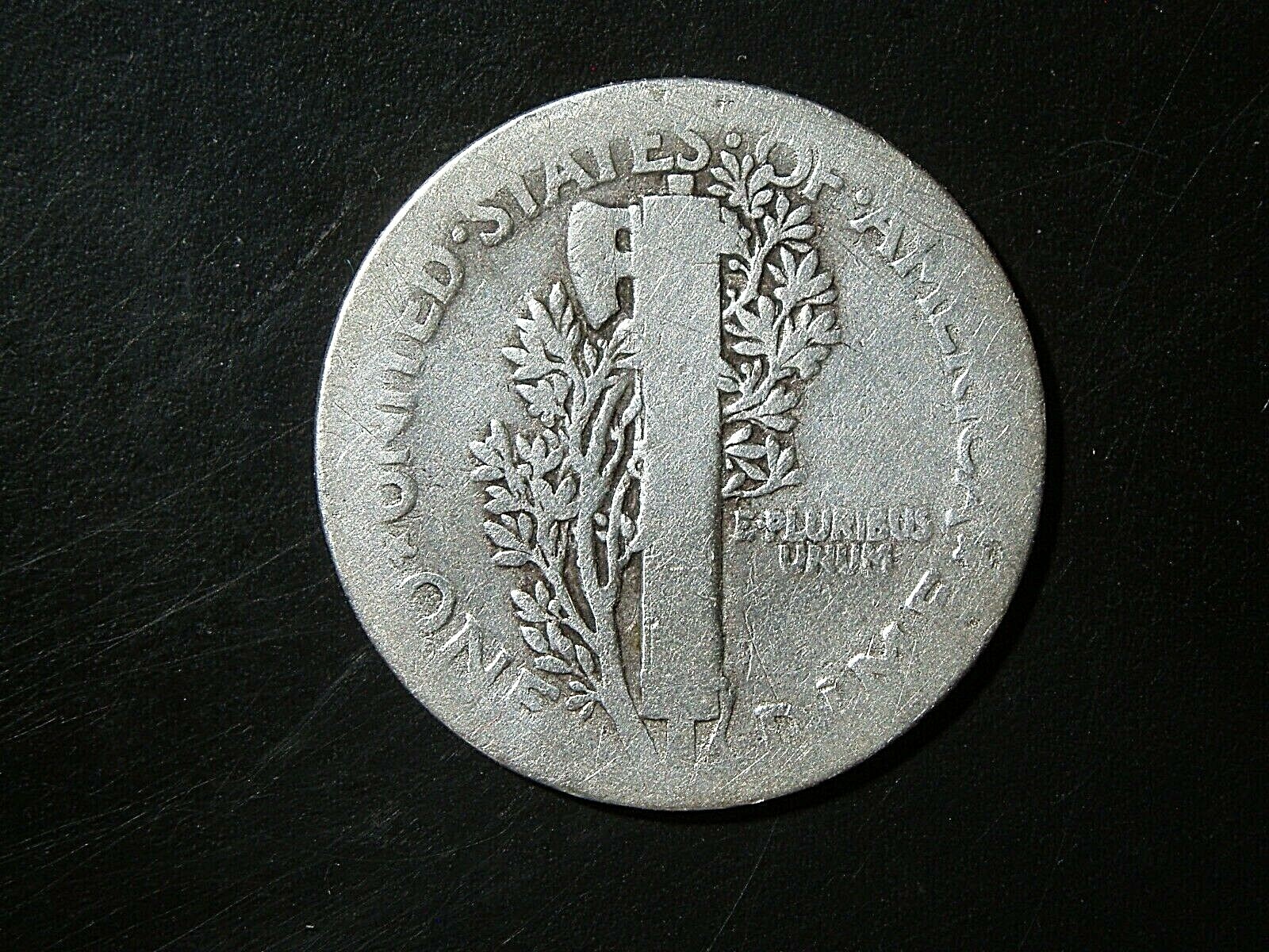1917 MERCURY DIME #8