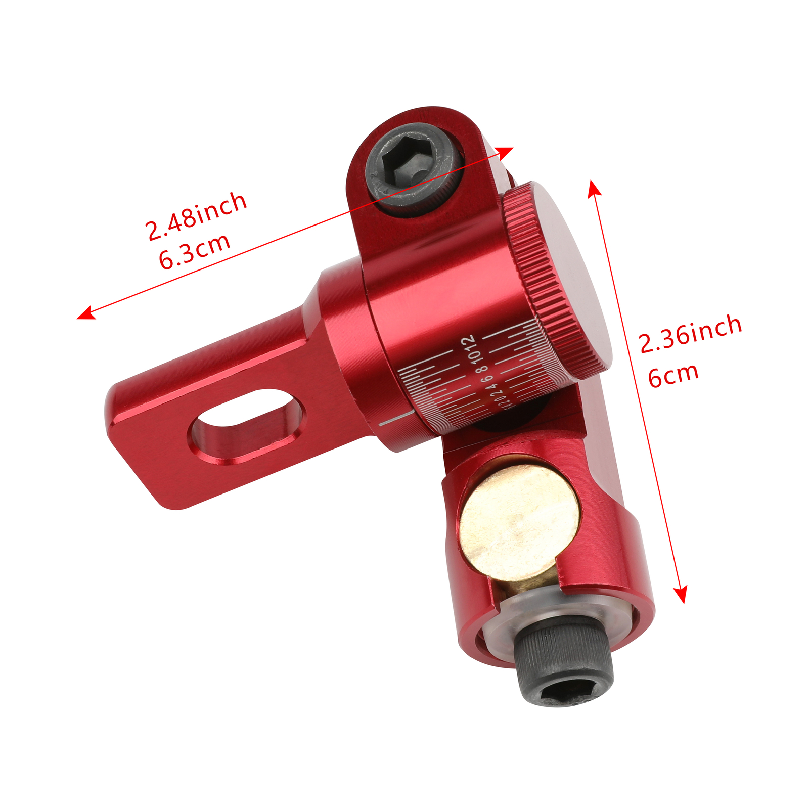 Archery Stabilizer Single Side V-bar Mount Quick Disconnect Compound Recurve Bow