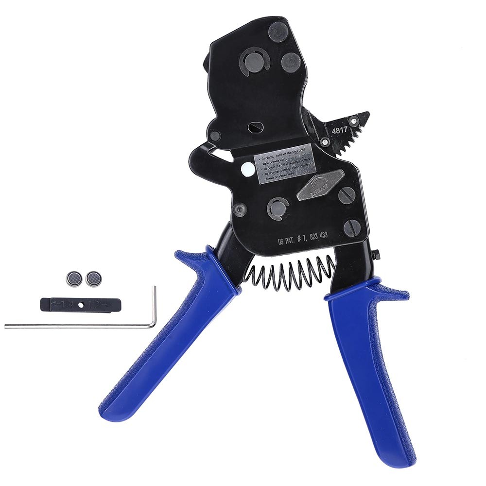 Yescom PEX Ratchet Cinch Clamp Tool for 3/8" to 1" Stainless Steel Clamp Rings