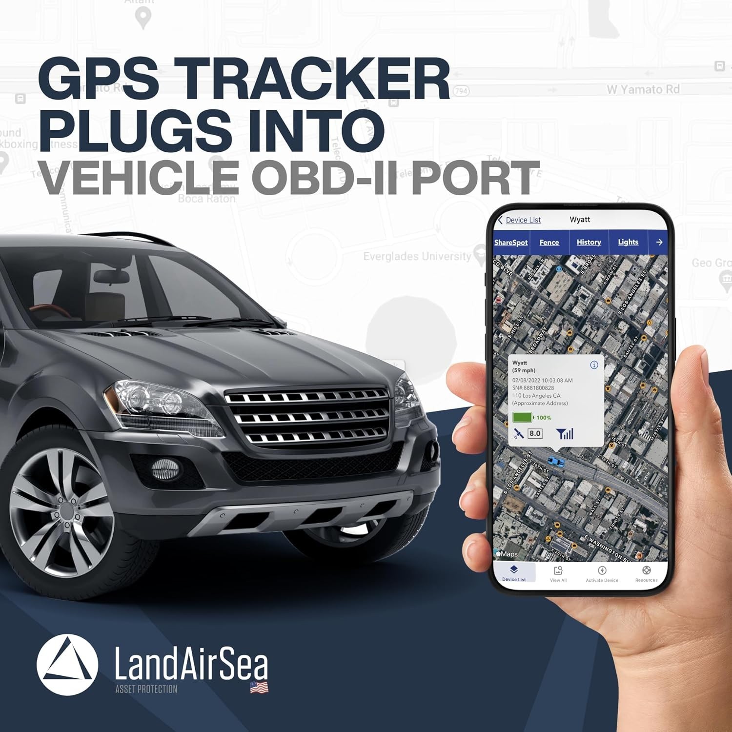 4G LTE SYNC GPS Tracker - Secure Real-Time Tracking for Vehicles & Loved Ones