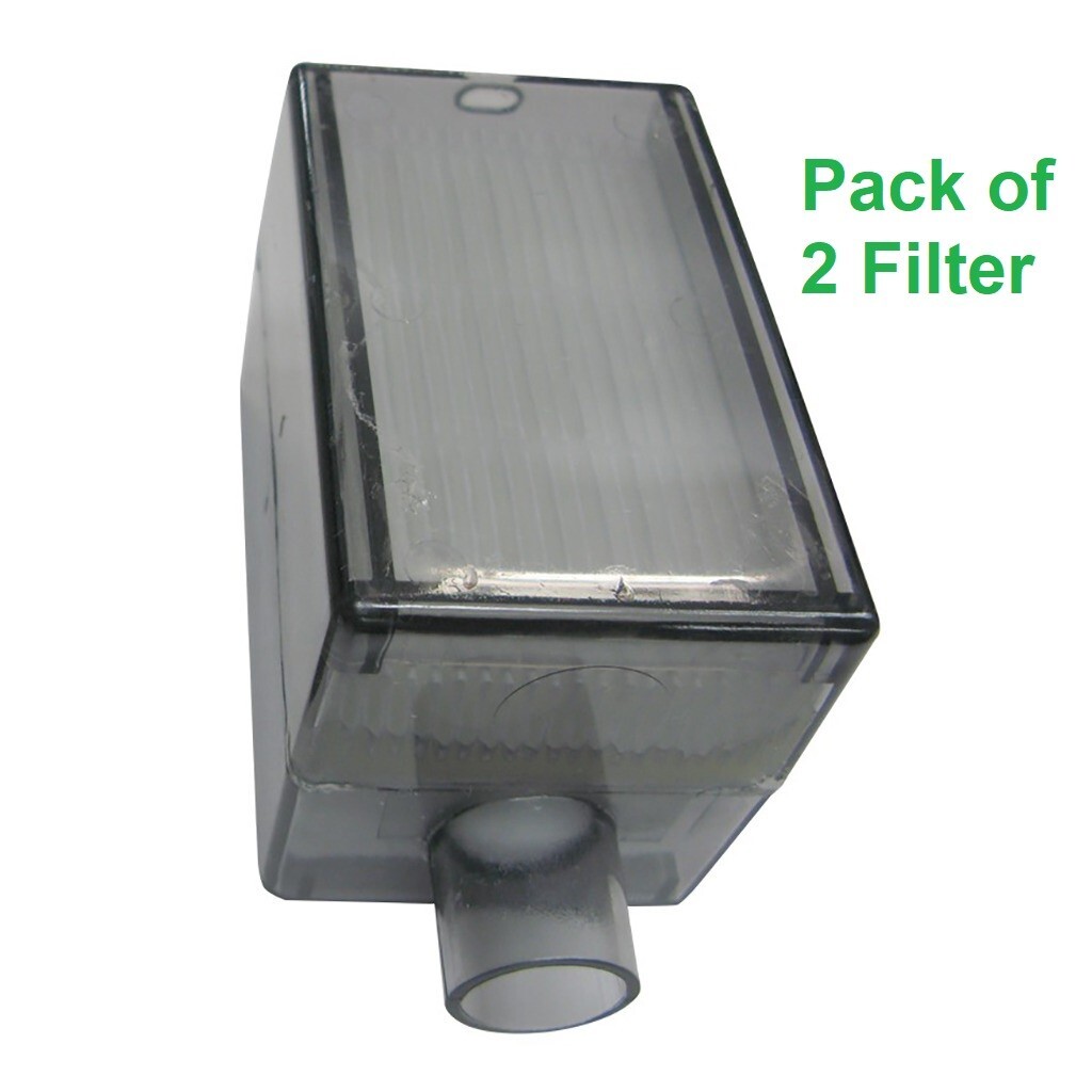 2 Pk Replacement Filter DeVilbiss MC44D-605 Extended Life Intake Bacteria Filter