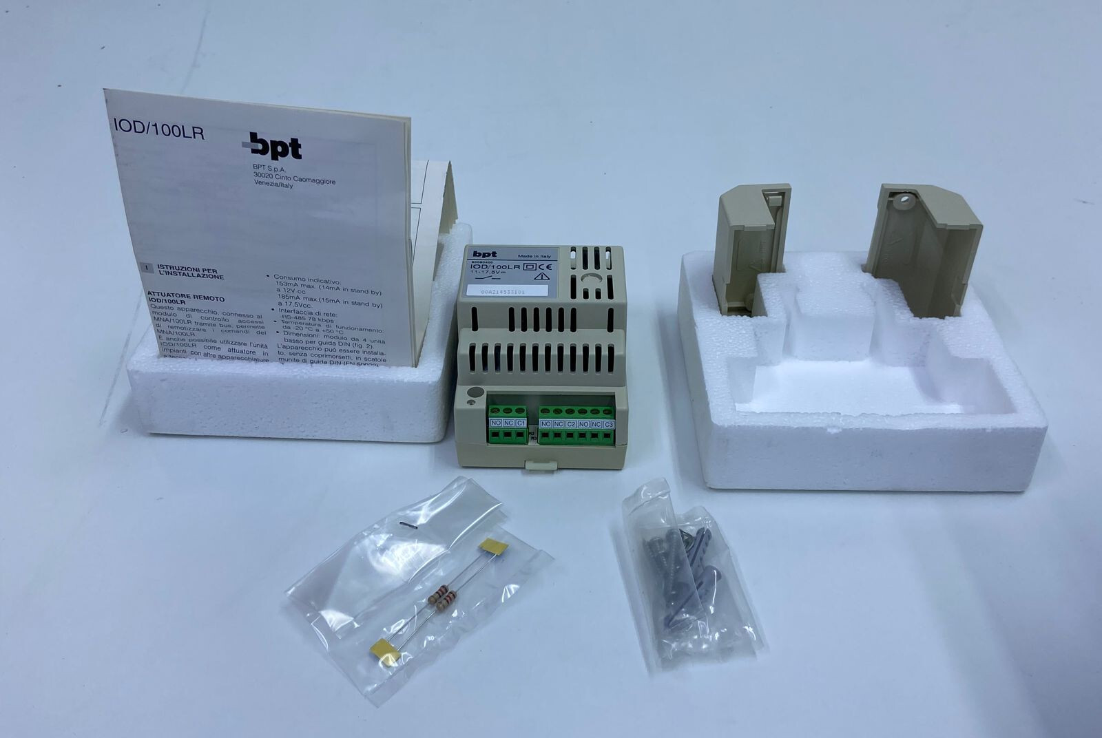 BPT IOD/100LR, ACCESS CONTROL REMOTE ACTUATOR , CH#315