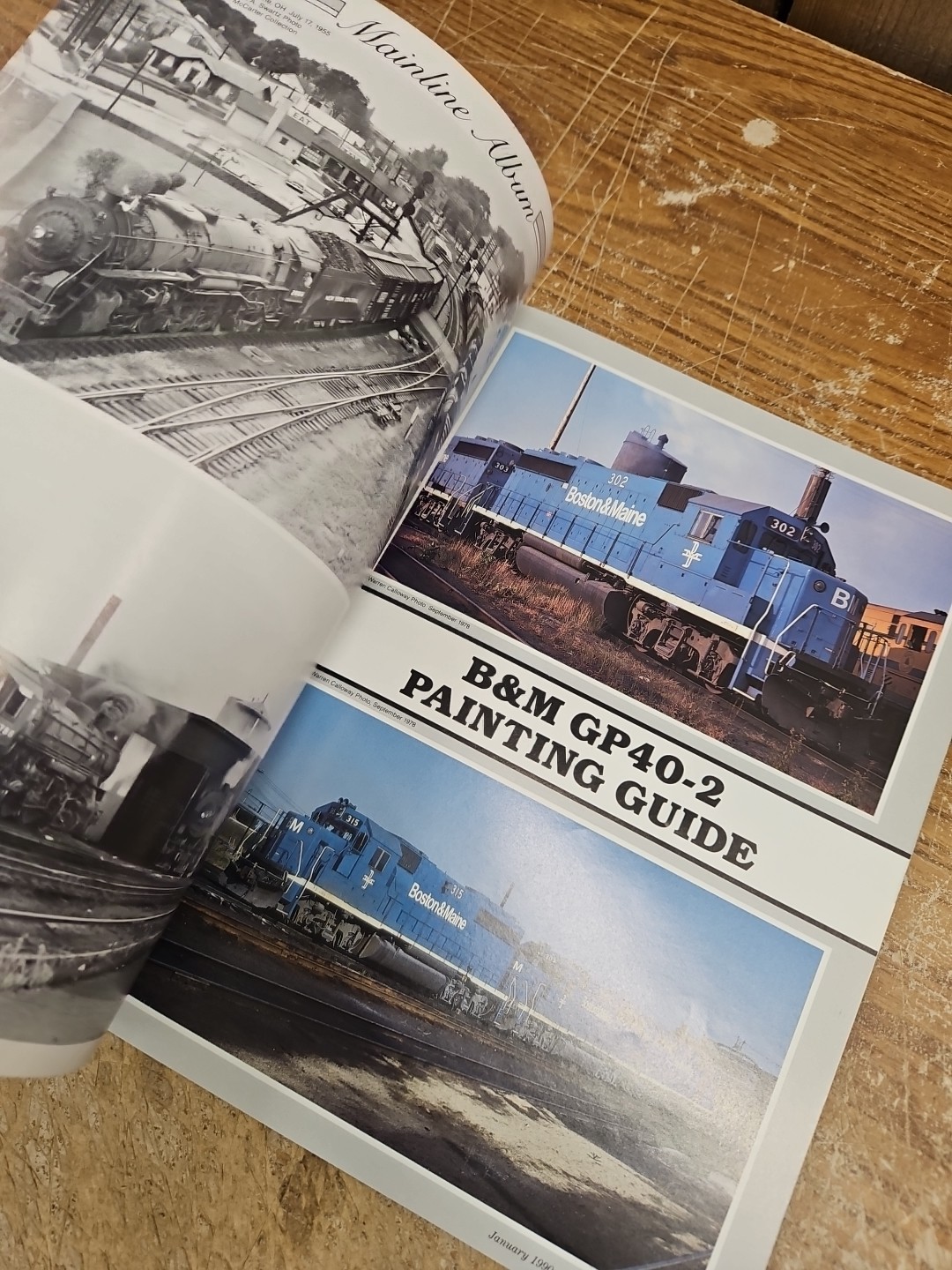 Vintage Mainline Modeler Magazine January 1990