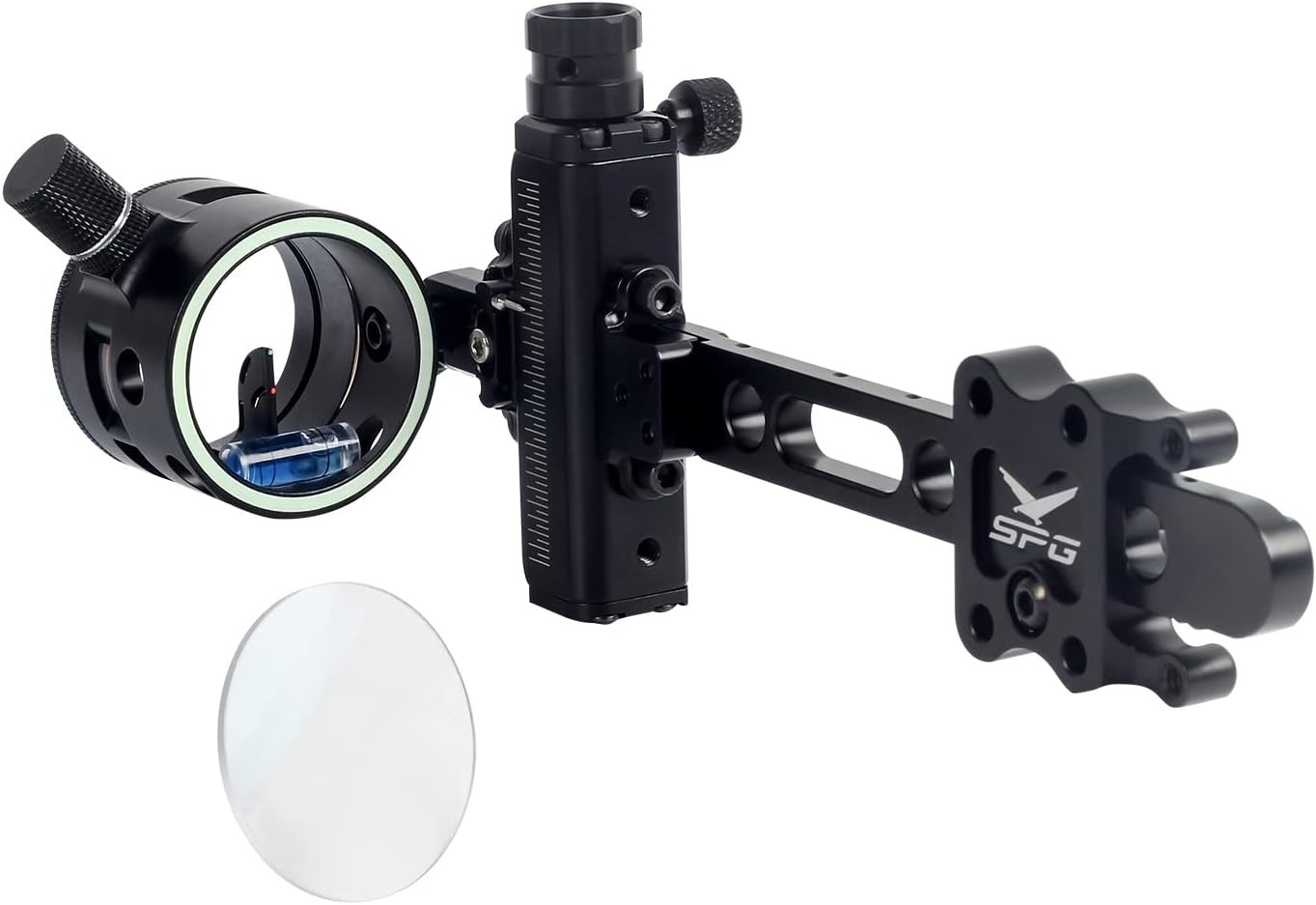Compound Bow Sight Single or Five Pin with Scope Right Hand