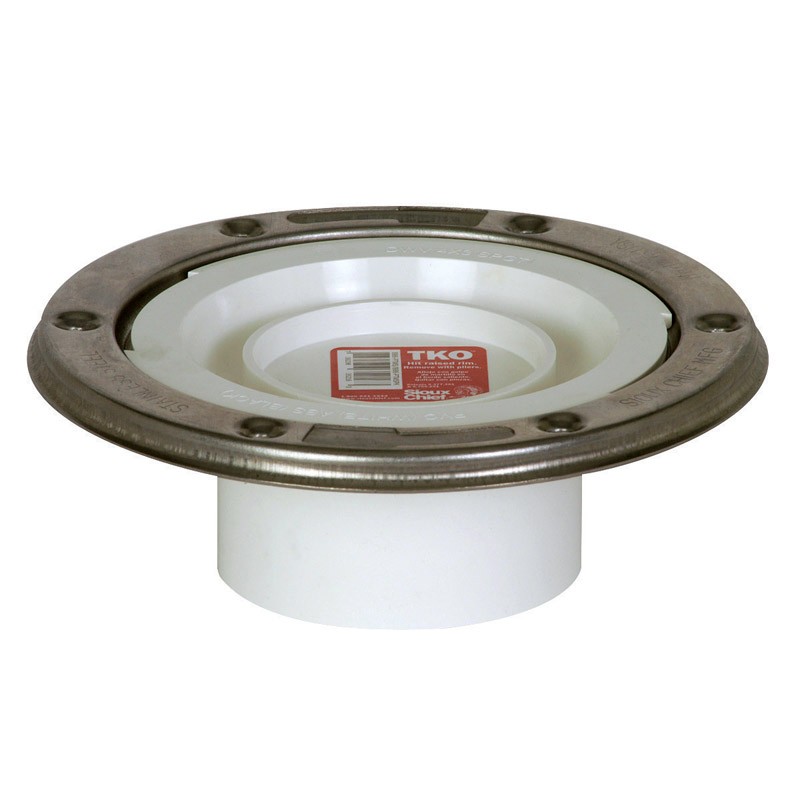 Sioux Chief 886-PTMS TKO PVC Closet Flange 3 Spigot x 6.95 L x 2.05 H in.