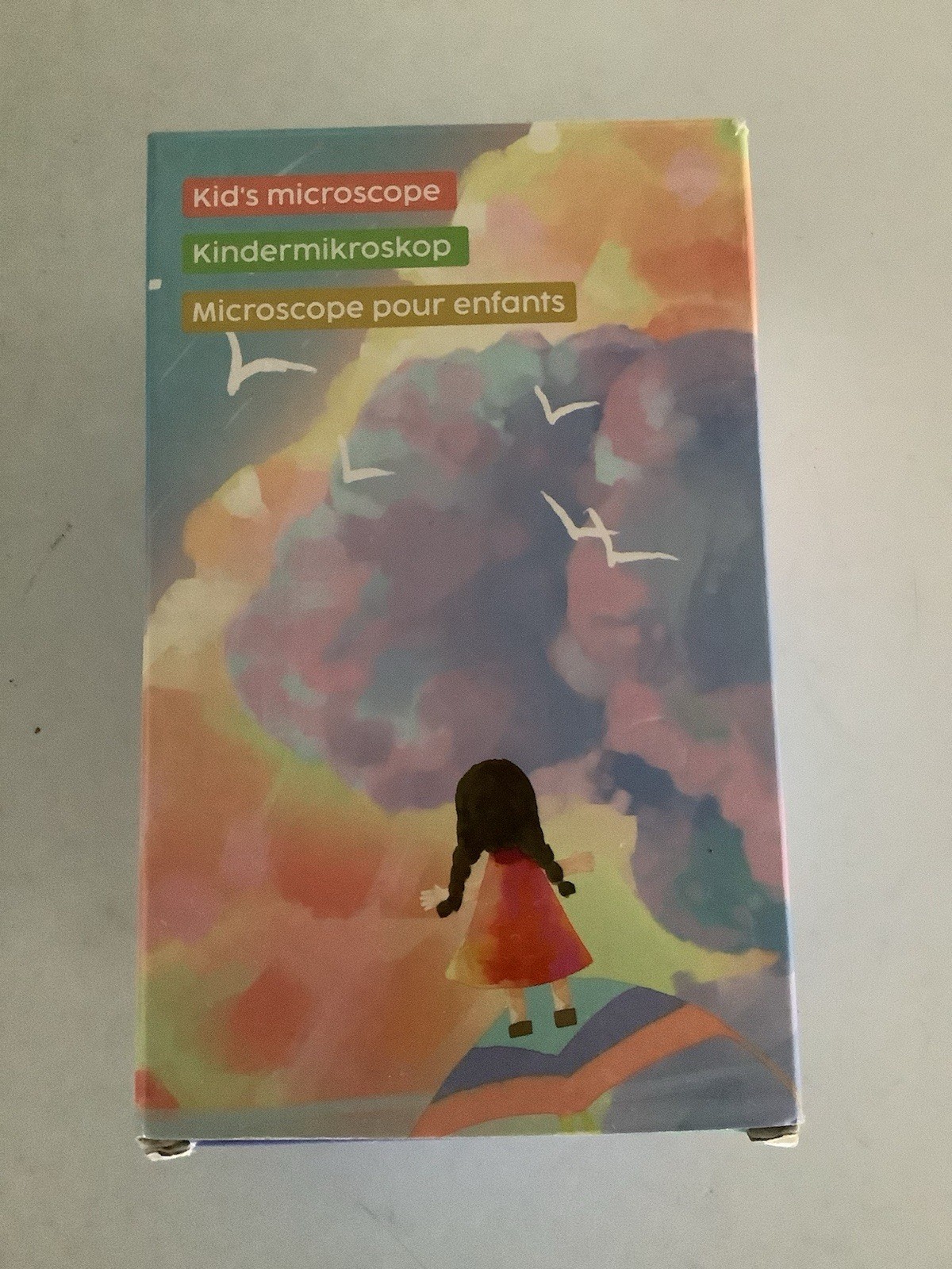 Winwend Kids Microscope 1000X 2”Digital With Slides New Open Box