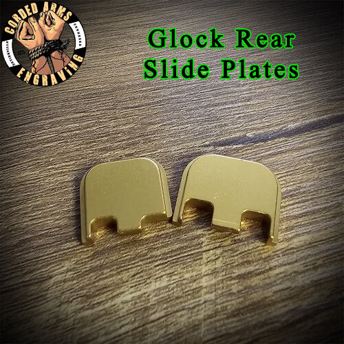 Psalm 82:4 - Glock Rear Slide Plate Back Plate for Full SizedGlocksGen1-5