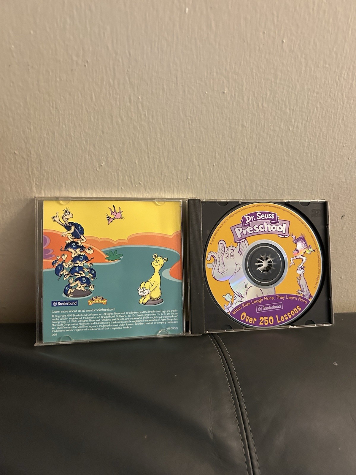 Dr. Seuss Preschool Learning System Ages 3-7 CD-Rom Very good