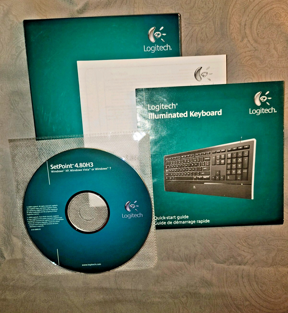 SetPoint 4.80 H3 Install CD- Win/XP/vista/Win 7 by Logitech