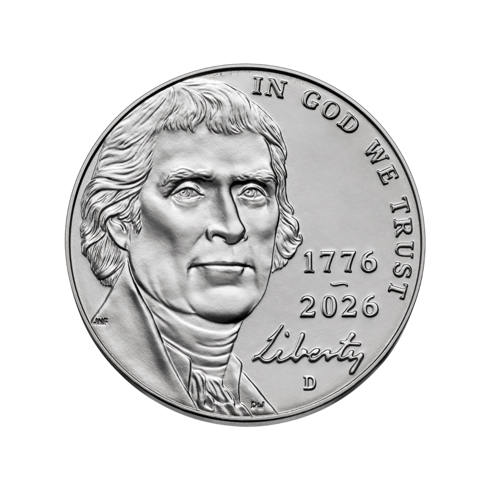 2026 Nickel | 2-Coin Set (P, D Mints) Semiquincentennial