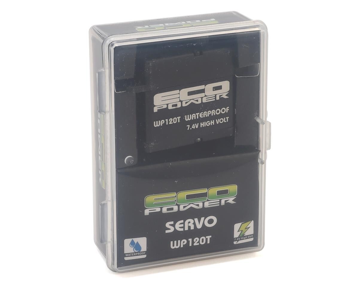 EcoPower WP120T Waterproof 1/10 1/8 High Voltage Torque RC Car Digital Servo