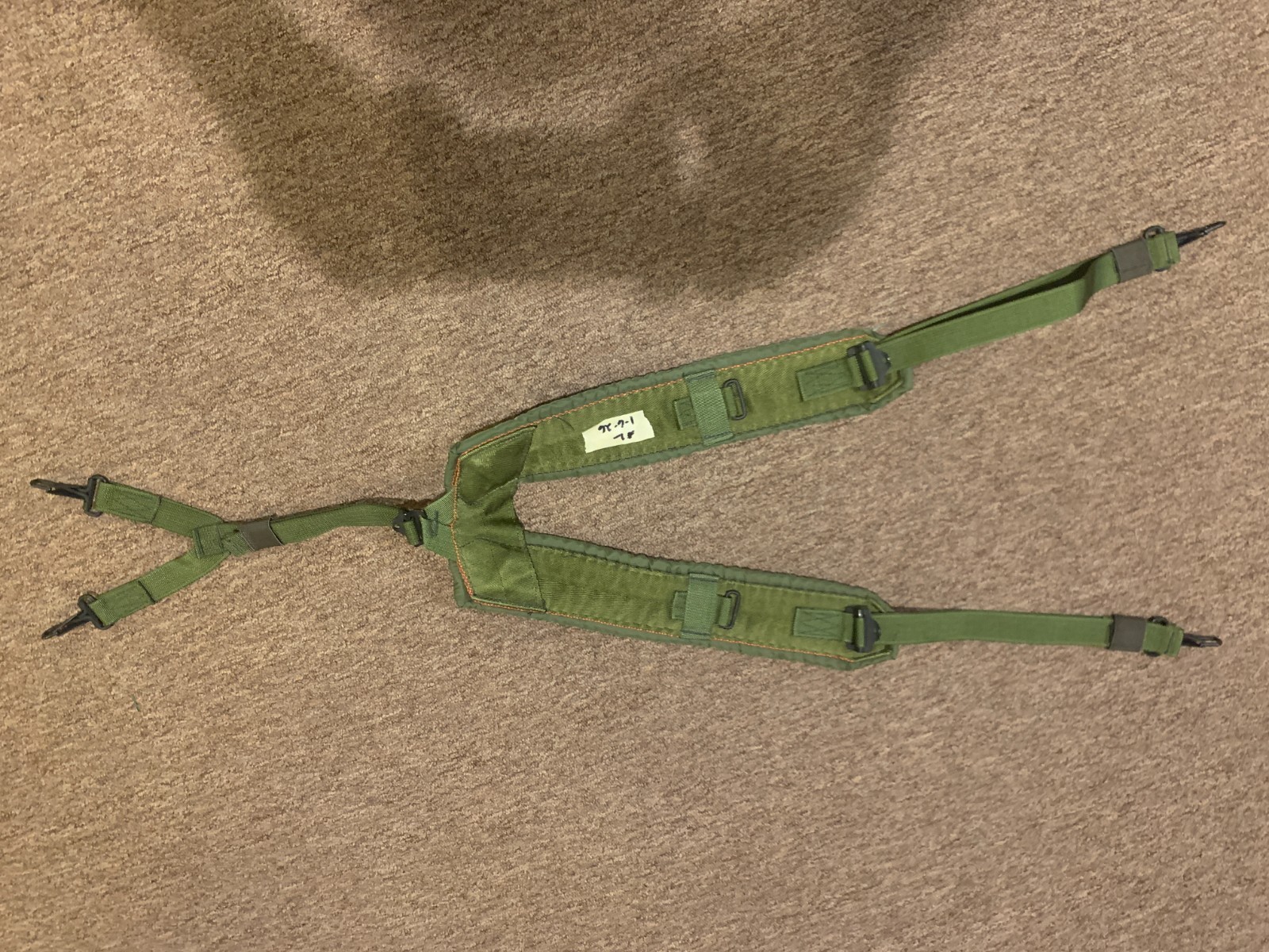 U.S. Army LC2 Combat Suspenders 1990's