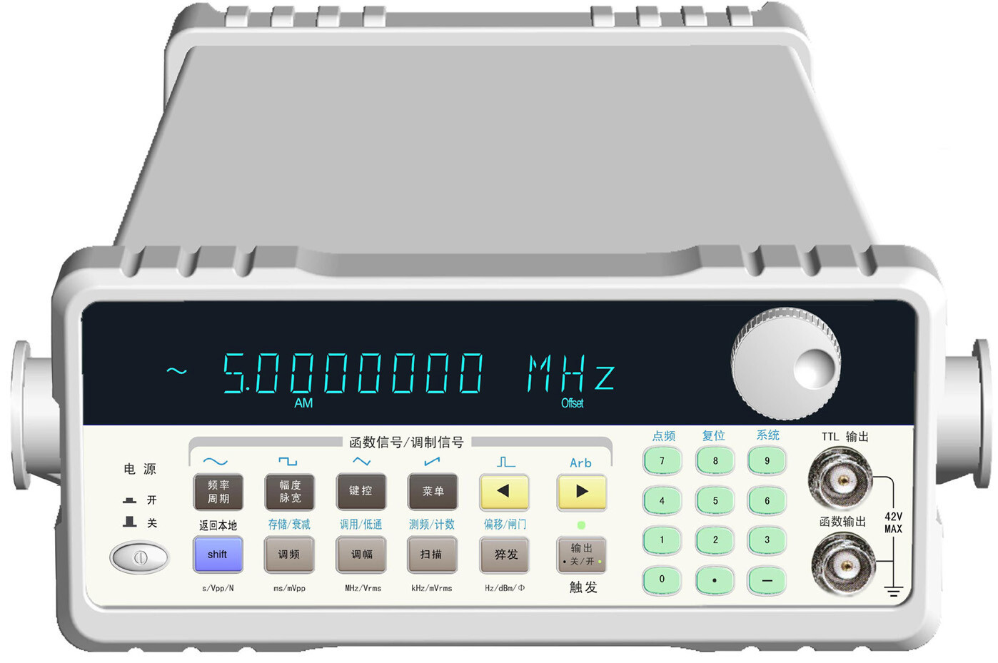 DDS Function Generator/Counter Main Waveform Output Frequency 1μHz ~ 20MHz