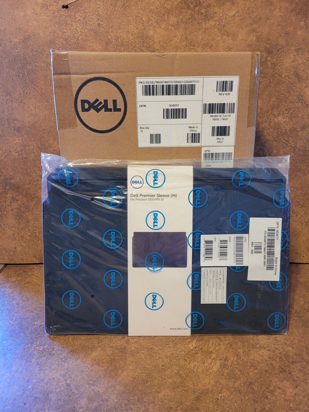 10 Pcs New Dell Premier XPS / Precision 15 Notebook Case Sleeve Fits up to 15.6"