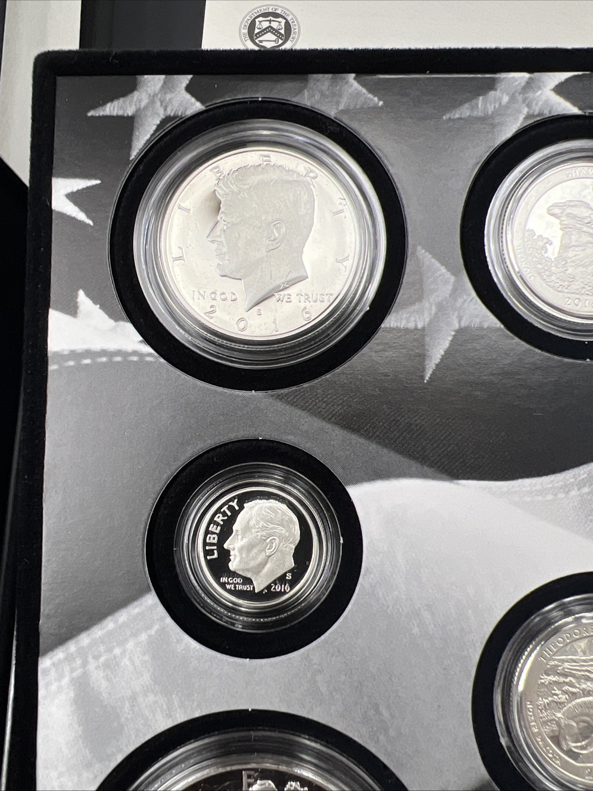 2016 Limited Edition US Silver Proof Set Complete w/ Box COA SK#b