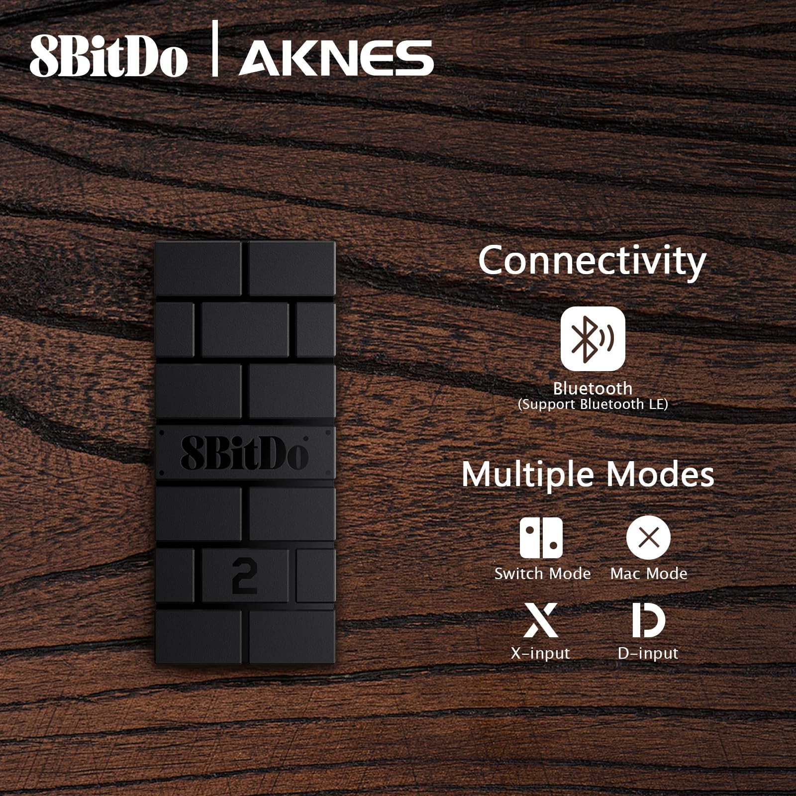 8BitDo USB Wireless Adapter 2 Converter Dongle for Switch 2/Switch LCD/OLED |...