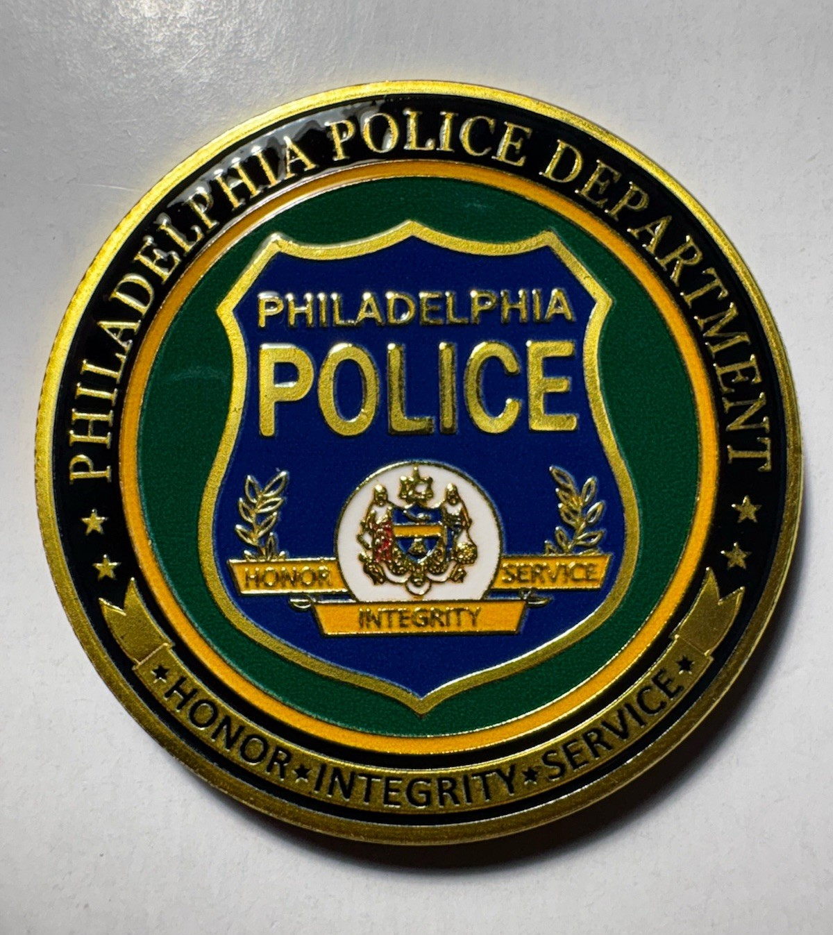 Philadelphia Police Challenge Coin