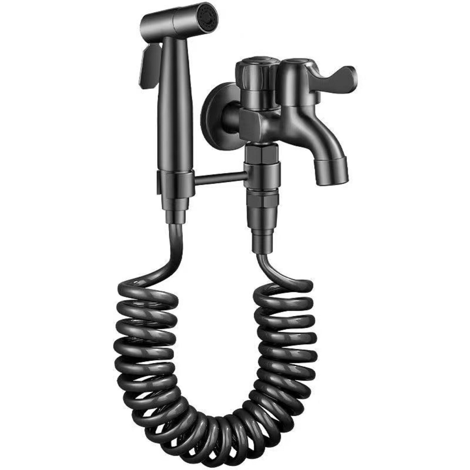 2-in-1 Faucet Spray Gun High Pressure for Kitchen/Bathroom