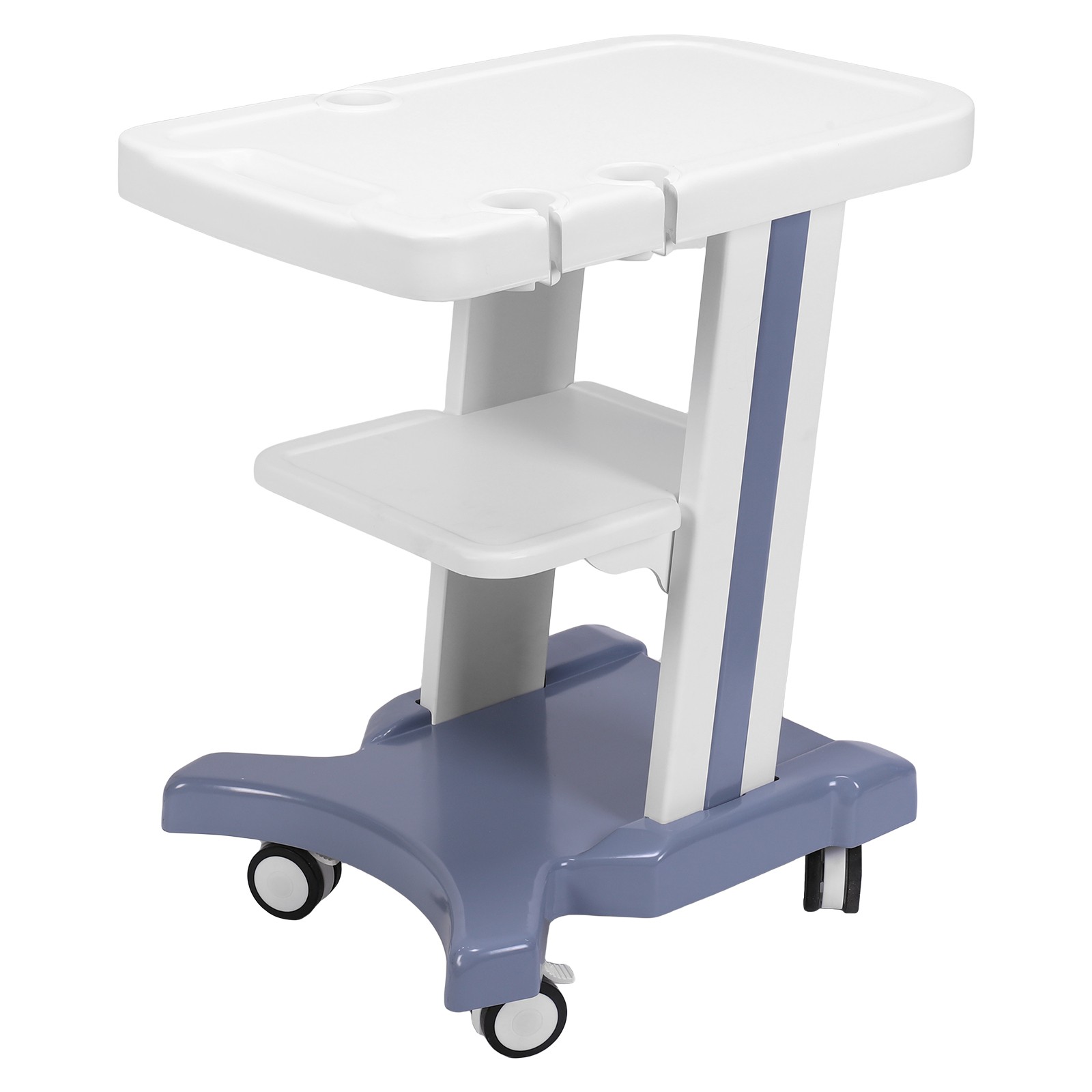 Rolling Cart with Wheels Medical Trolley for Hospital Dental & Beauty Salons