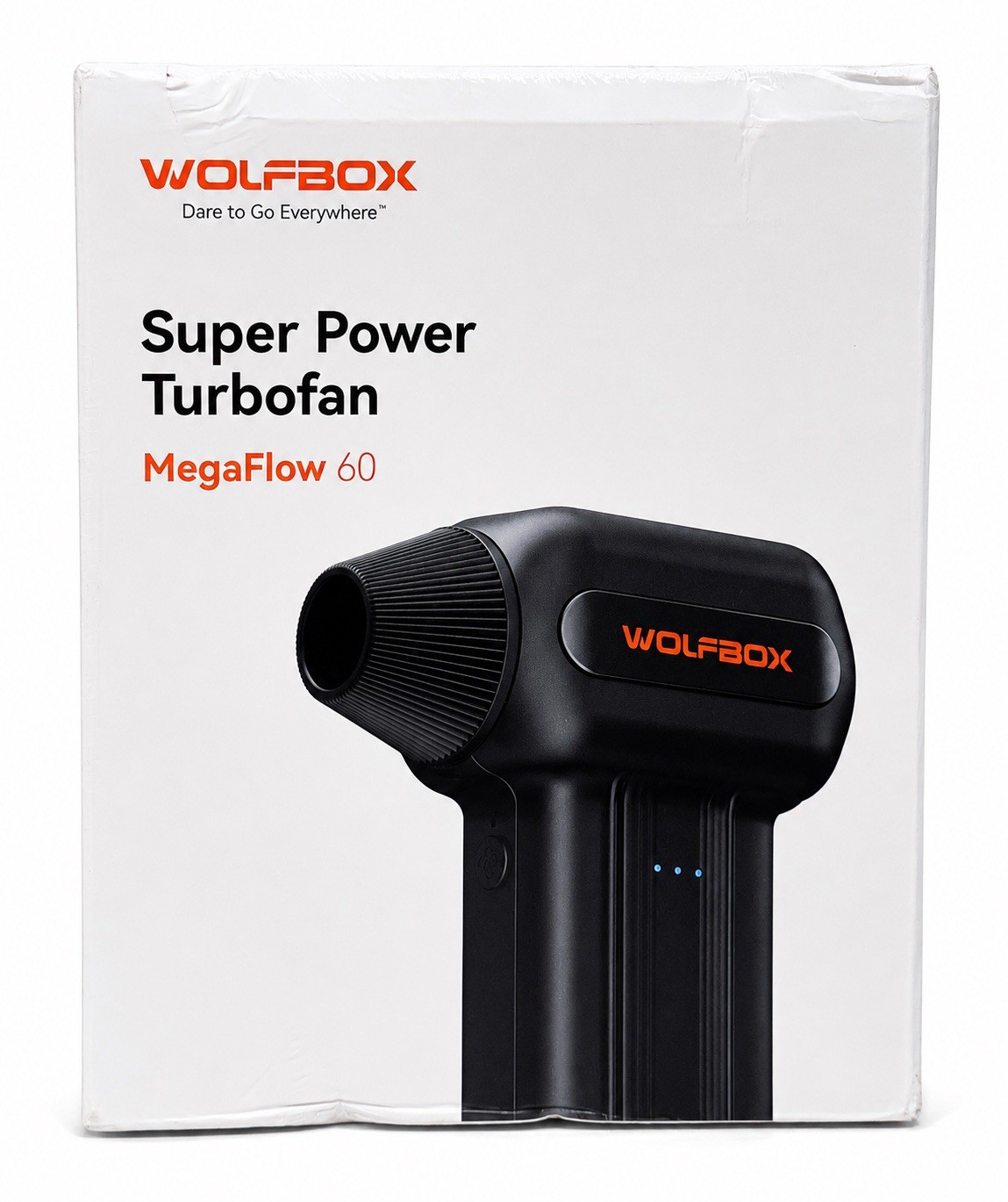 WOLFBOX MegaFlow 60 MF60 Super Power Turbo Fan Cordless Air Duster Sealed