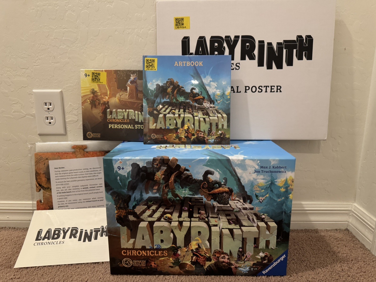 Labyrinth Chronicles by Awaken Realms - New/ OPEN BOX - Sundropped